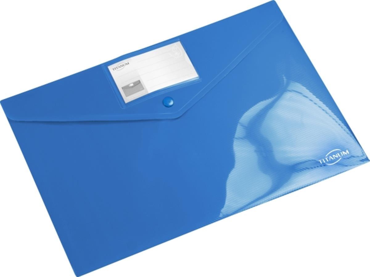 PP A4 ENVELOPE FOLD BLUE TKI4DB FOIL 12